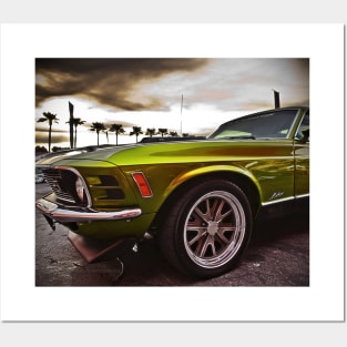 70 Mustang Mach 1 Posters and Art